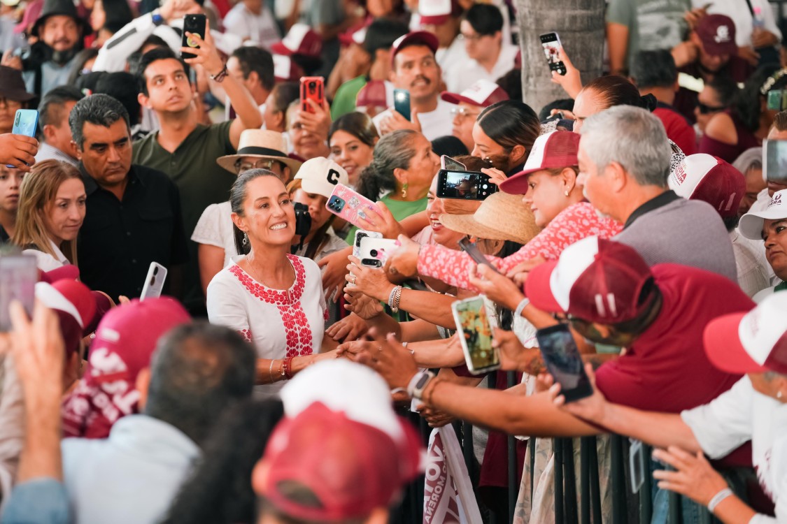 Sheinbaum celebra apoyo del pueblo y continuidad de la Cuarta Transformación en Jalisco