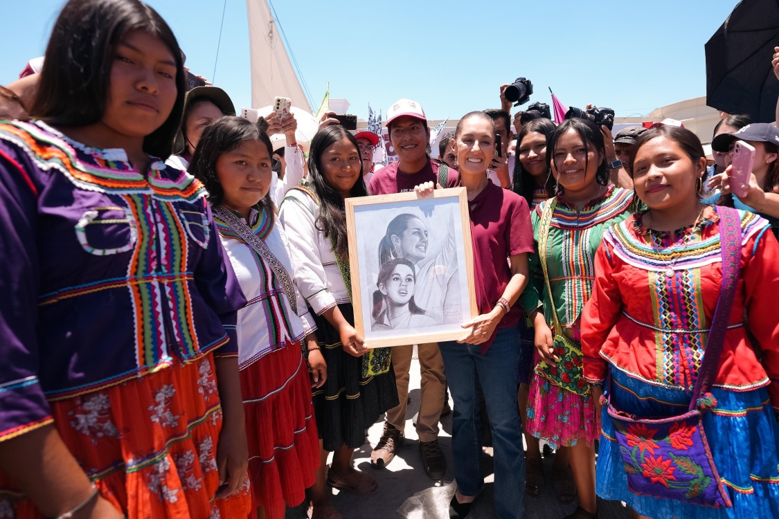 Anuncia Claudia Sheinbaum cierre de campaña en el Zócalo de la CDMX