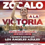 Los Ángeles Azules: Protagonistas del Cierre de Campaña de Claudia Sheinbaum