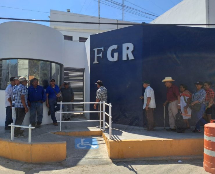 Ejidatarios llegaron a la capital