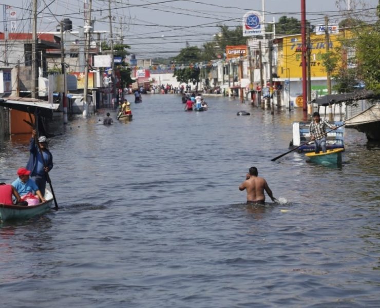 Más de 600 mil tabasqueños están en riesgo de sufrir inundaciones, advierte el IPCET