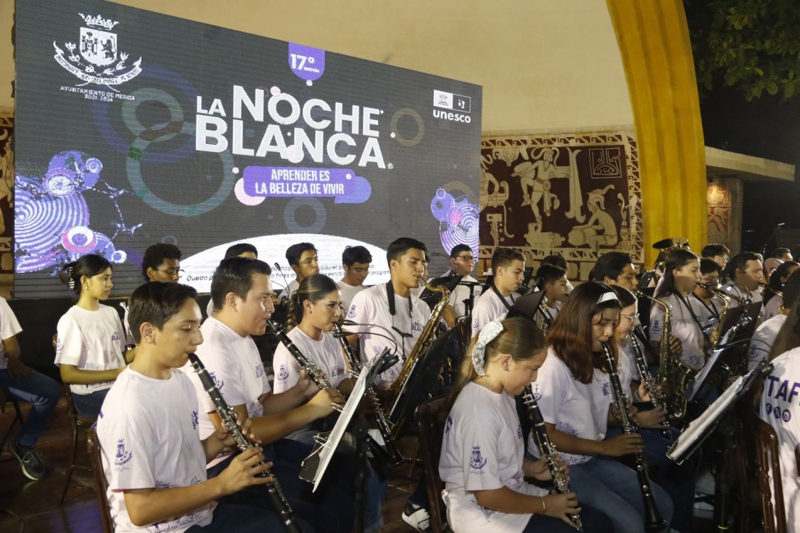 Mérida se llena de arte con la décimo séptima edición de la Noche Blanca