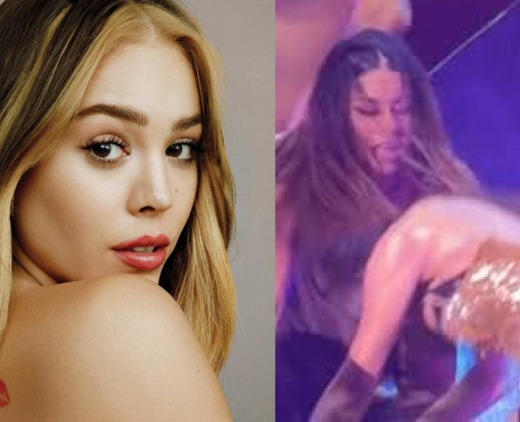 Durante su concierto en Perú, Danna Paola tuvo incidente en el escenario, el cual pudo manejar con profesionalismo.