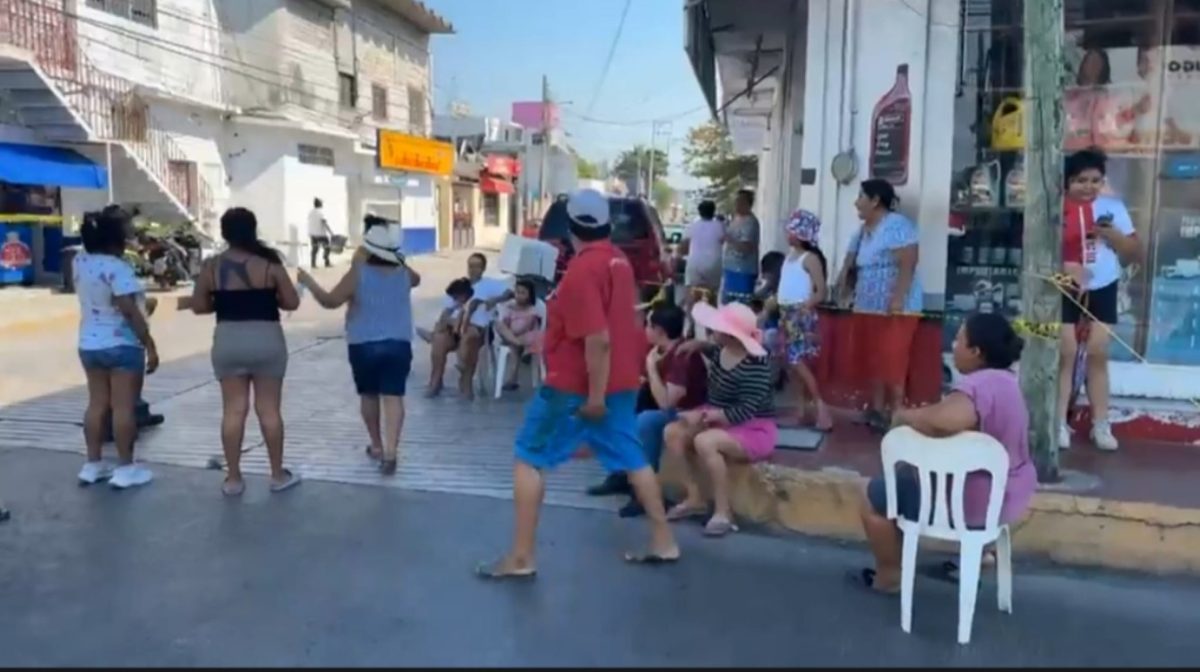 Solo con cierre de calles la CFE atiende el problema de apagones