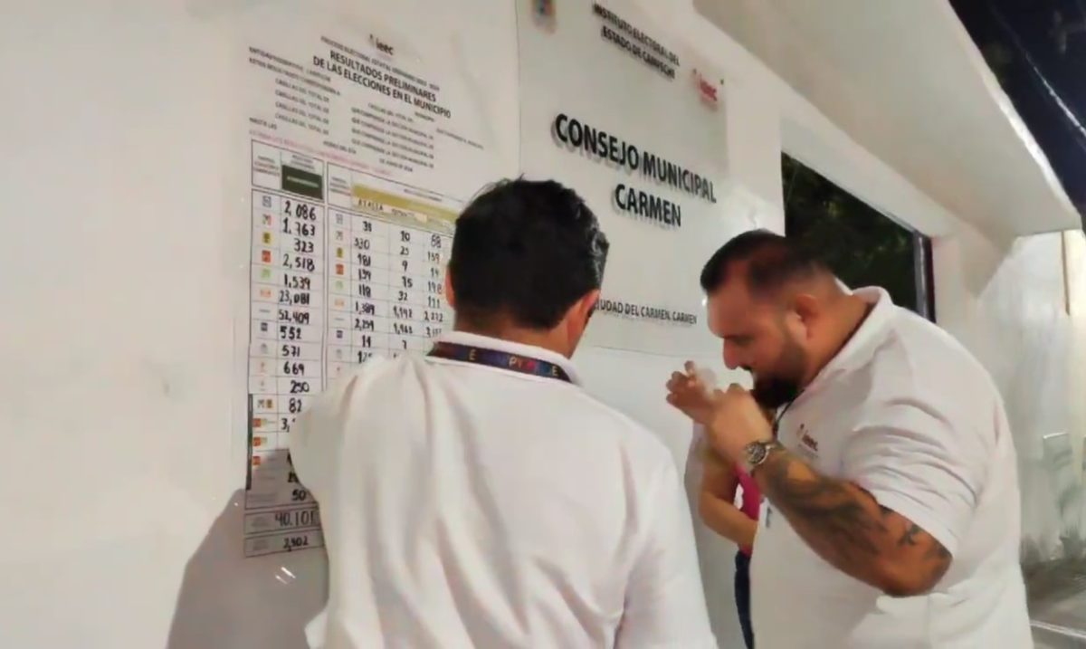 Pablo Gutiérrez Lazarus virtual ganador para el Ayuntamiento del Carmen