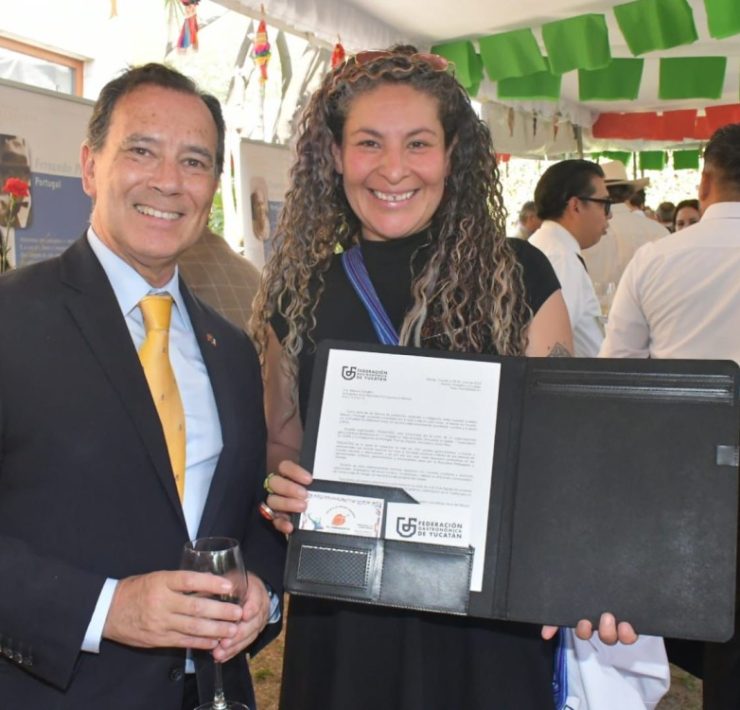 Federación Gastronómica de Yucatán participa en la Fiesta Nacional de Portugal