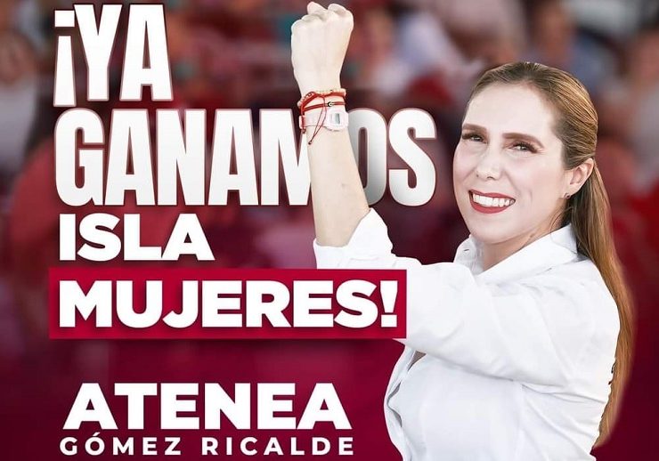 Isleños Celebran el Triunfo de Atenea Gómez Ricalde