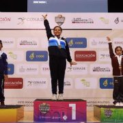 Joven yucateca inauguró el medallero de gimnasia de trampolín Nacionales Conade 2024
