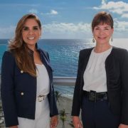 Mara Lezama y Julia Simpson fortalecen proyección de Q. Roo en turismo global