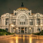 El Palacio de Bellas Artes.