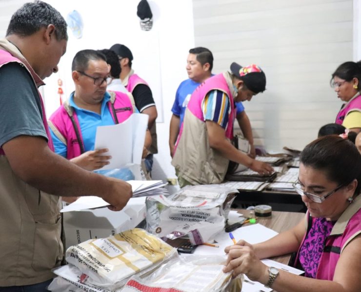 Arranca cómputo de votos en los distritos electorales de Tabasco