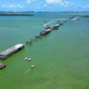 SICT asegura que las obras del Puente Nichupté avanzan con ‘poco’ impacto ambiental
