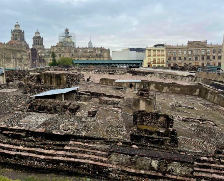 El Templo Mayor en el Zócalo