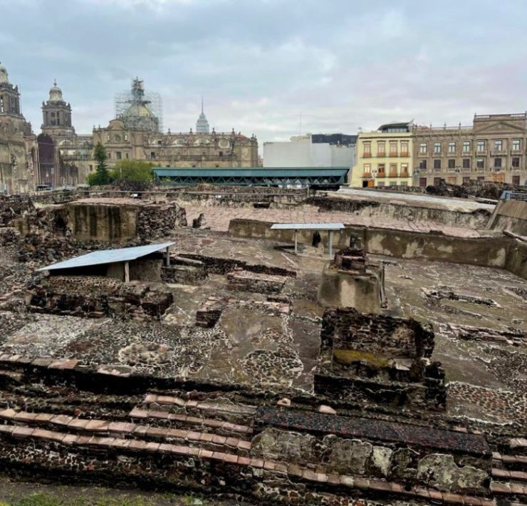 El Templo Mayor en el Zócalo