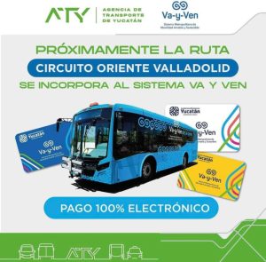 A partir de este sábado, Mérida y Valladolid, contarán con 10 nuevas y cómodas unidades del Sistema del Transporte de Va y Ven.