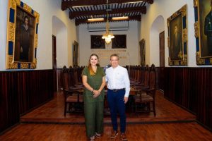 La Alcaldesa electa Cecilia Patrón, se reunió con el actual Alcalde Alejandro Ruz, y aseguraron que Mérida seguirá en buenas manos.