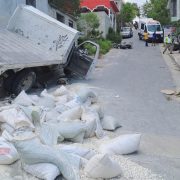 Unidad pesada casi le quita