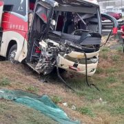 Accidente de autobús de pasajeros en la Villahermosa-Cárdenas deja ocho heridos