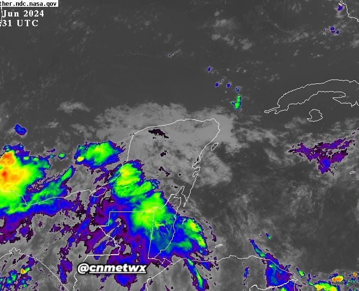 Clima de hoy 25 de junio 2024 en Yucatán
