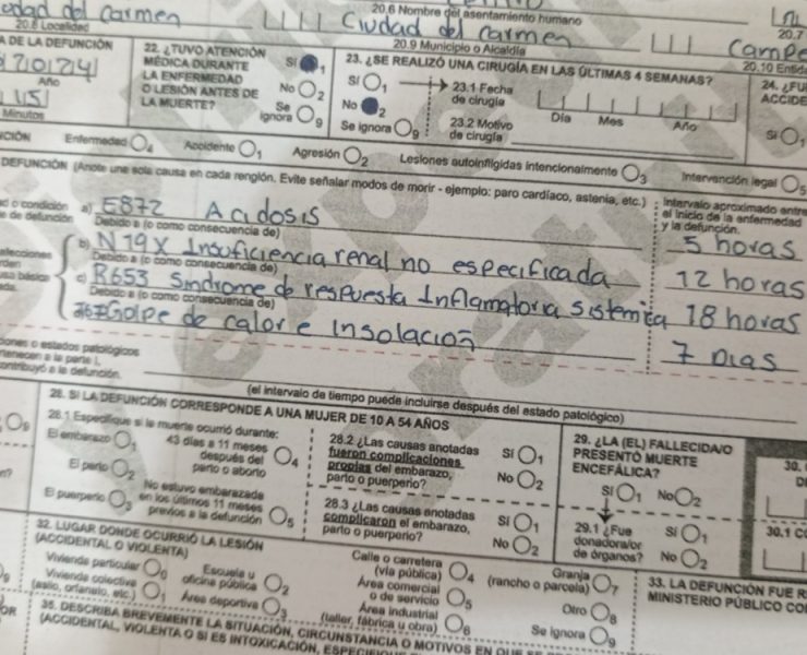 Dos personas han perecido por golpe de calor