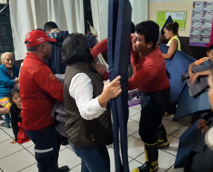 563 refugios temporales en Tabasco están listos ante la temporada de lluvias