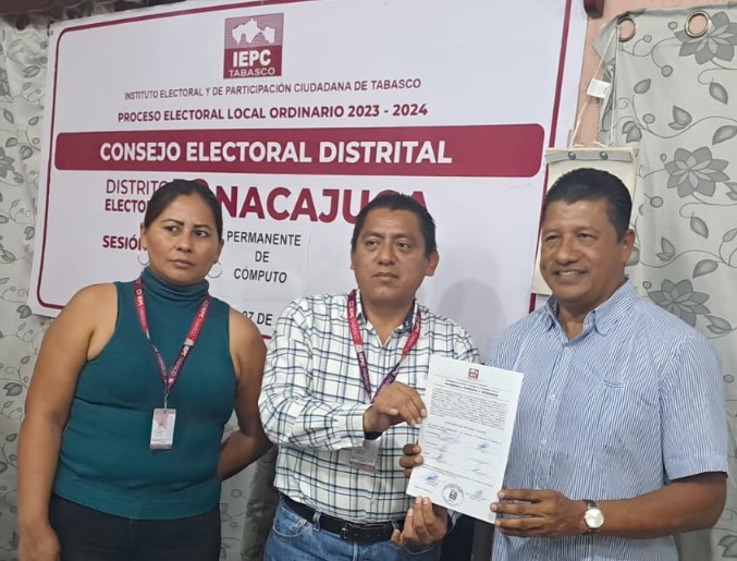 Morena impugna elección de la alcaldía de Nacajuca