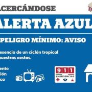Alerta Azul para el municipio de Carmen
