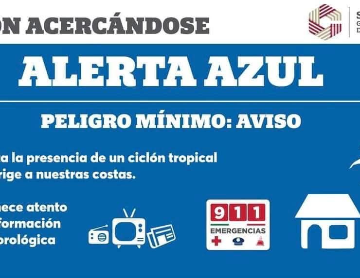Alerta Azul para el municipio de Carmen