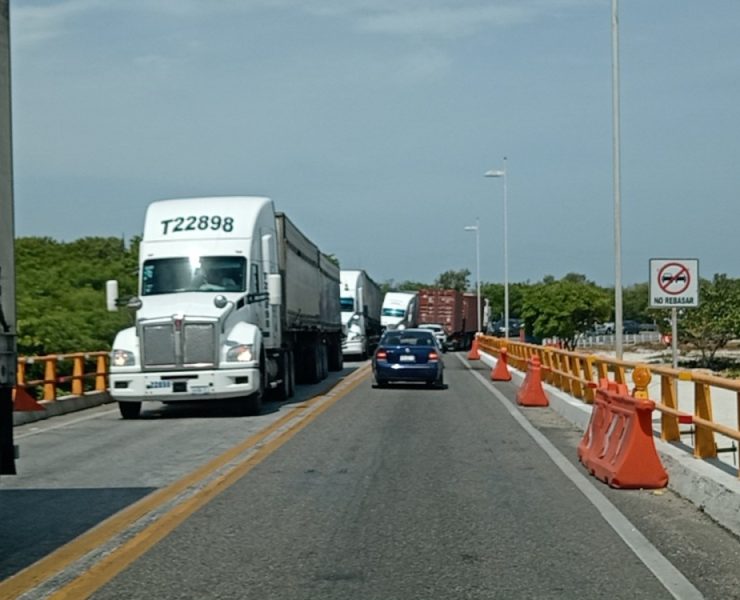 Avance de un 15% de mantenimiento en el Puente Zacatal