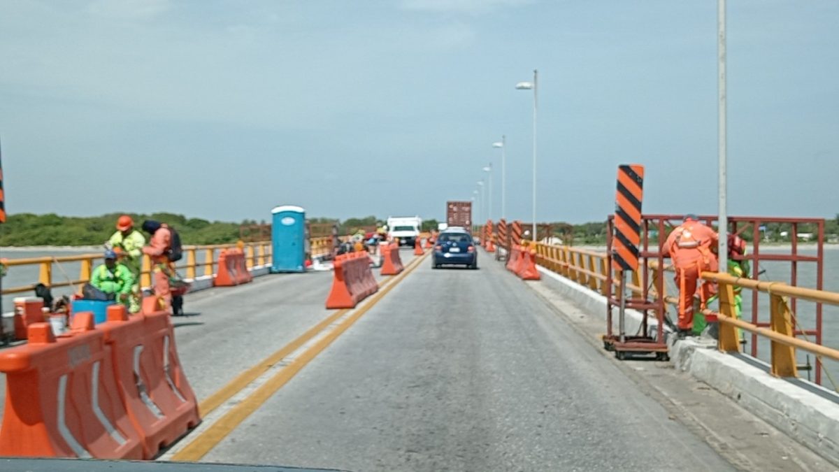 Avance de un 15% de mantenimiento en el Puente Zacatal