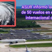 Aeropuerto de Cancún ha cancelado al menos 50 vuelos ante la llegada del huracán Beryl