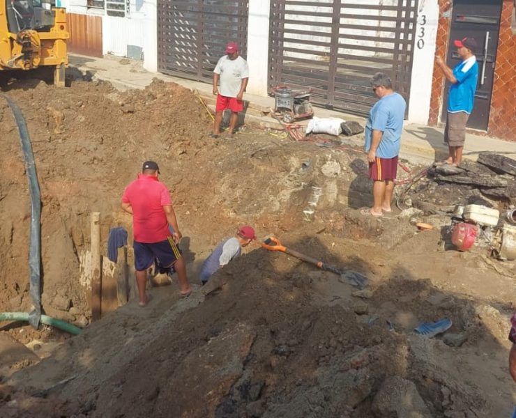 Planta potabilizadora Villahermosa fuera de servicio por fuga agua en el Malecón