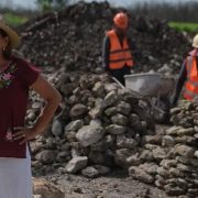 Descubrimiento histórico arqueológico en Nicolás Bravo así lo anuncio Mara Lezama