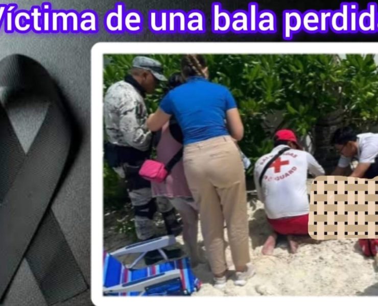 En Cancún menor de 12 años víctima de una bala perdida