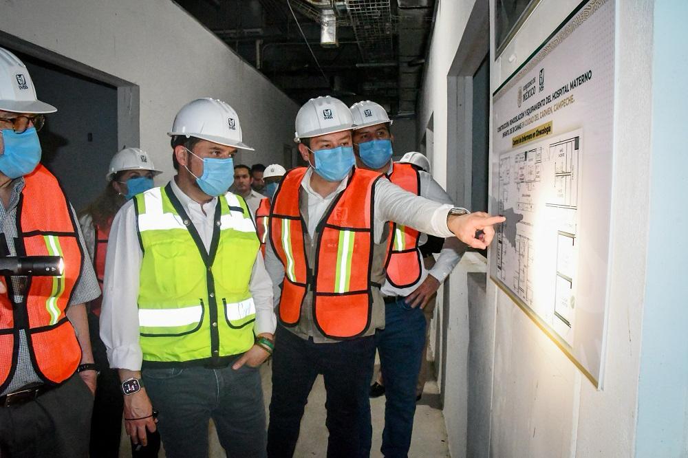Supervisan avances de IMSS-Bienestar en Campeche