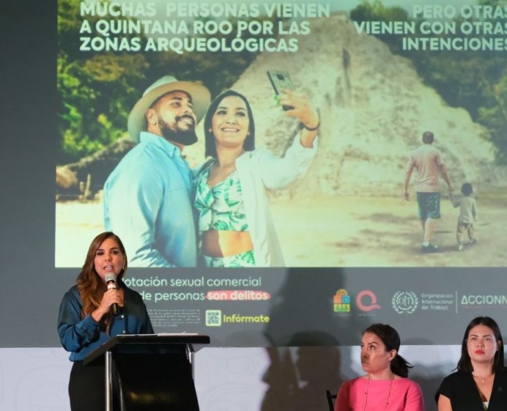 Mara Lezama Espinosa lanzó la campaña “Estrategia contra la explotación sexual comercial en Quintana Roo”