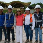 Mara Lezama supervisa avance del 90% en el Mercado del Bienestar Maya en Nicolás Bravo