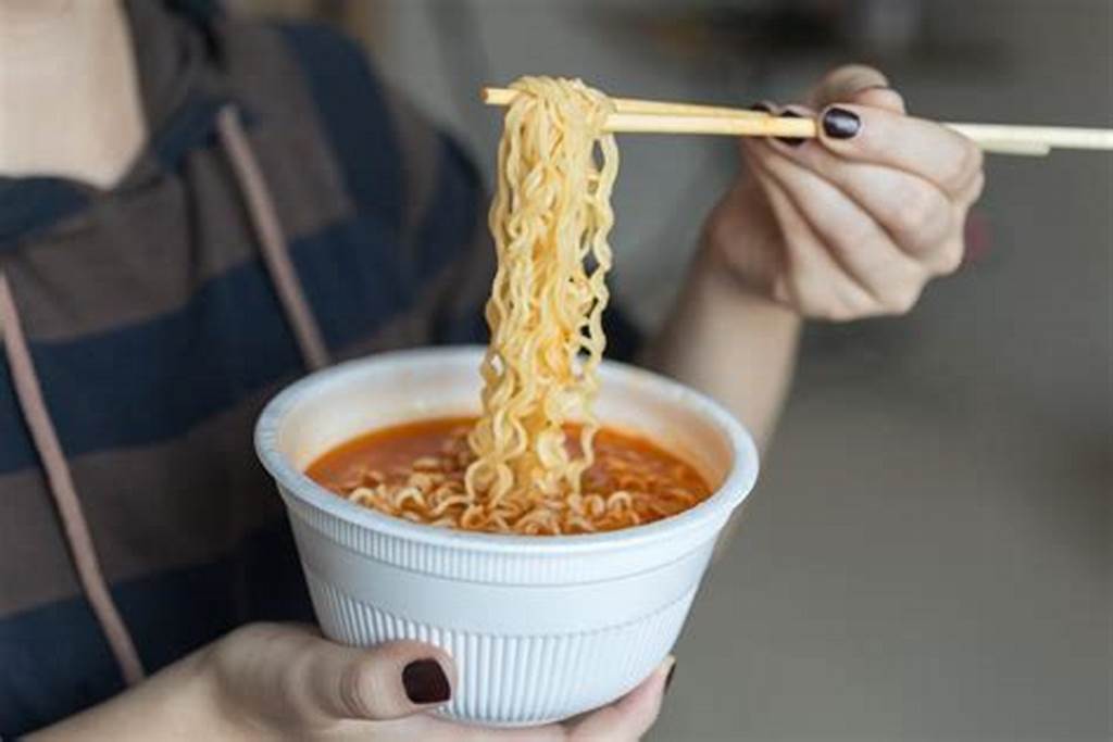 Sopa instantánea mandó al hospital