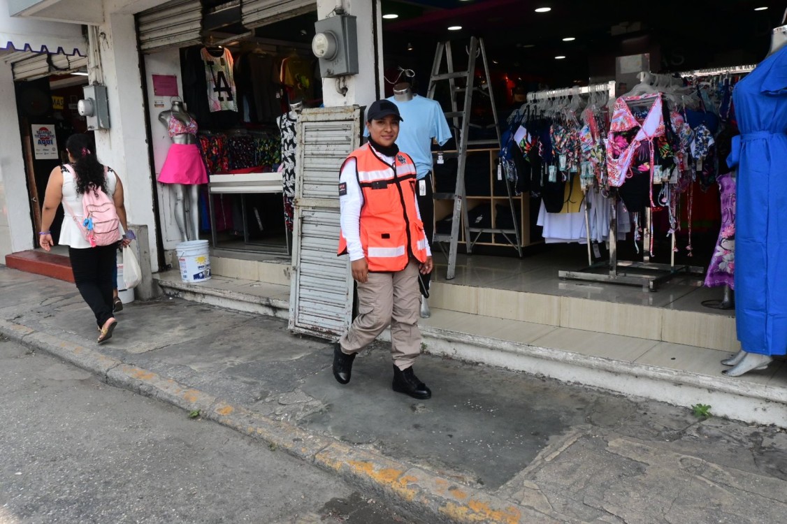 Policía Municipal con logística para brindar seguridad