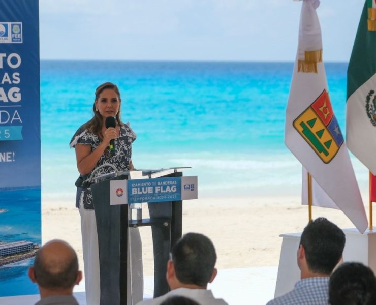 Quintana Roo líder nacional con más certificaciones Blue Flag: Mara Lezama