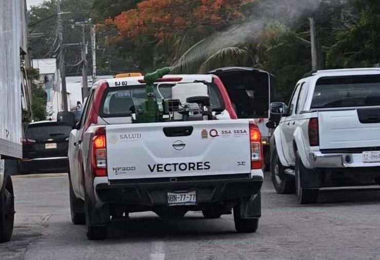 SESA refuerza Operativo de Nebulización Masiva