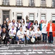 Mujeres protestan en Veracruz por ley 560 para adultos mayores y contra violencia vicaria