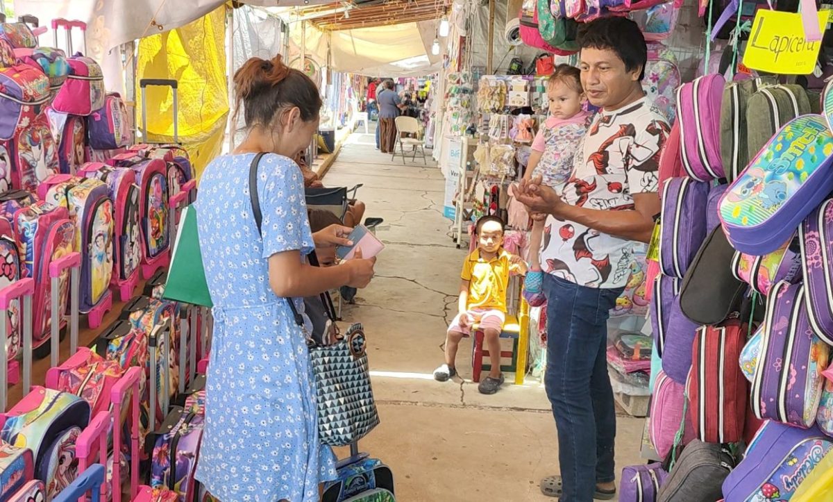 Tianguistas de Regreso a Clases logran expectativas de ventas