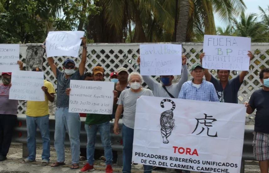 Pescadores recibieron recursos por afectaciones de BP