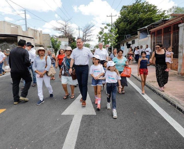 Avance del Ayuntamiento en la rehabilitación de la infraestructura vial de Mérida