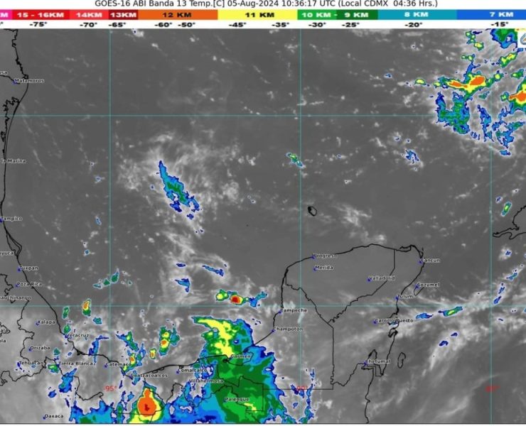 Clima de Quintana Roo 05 de junio del 2024