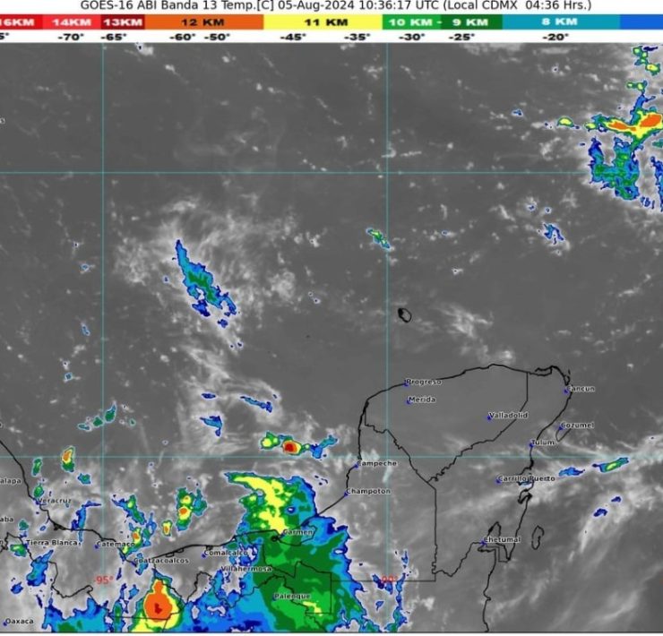 Clima de Quintana Roo 05 de junio del 2024