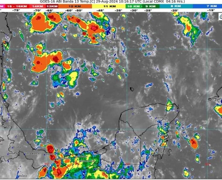 Clima de Quintana Roo 29 de agosto 2024