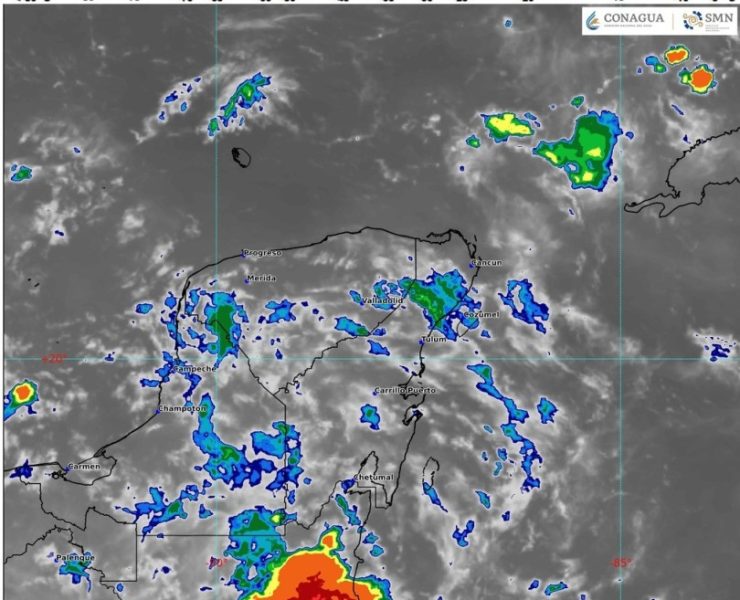 Clima en Quintana Roo 14 de agosto 2024