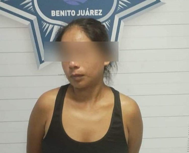 Detienen a madre por amarrar a su hija en Cancún